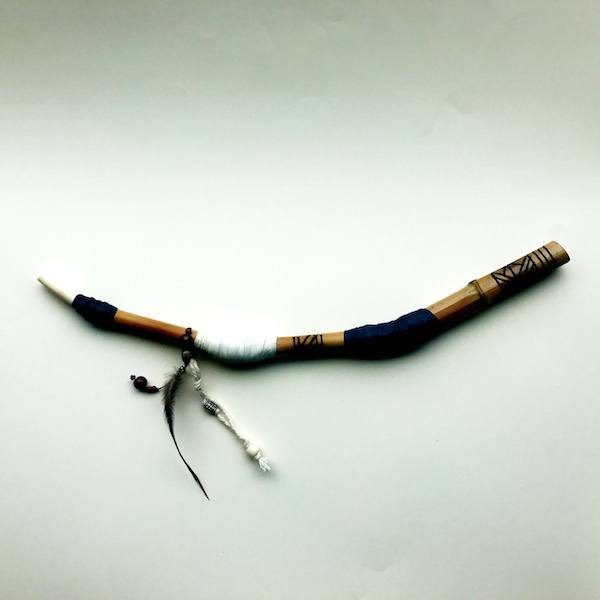 Tepi-Rapé-Applicator-Estrela Queen of the Forest, Shaman tools, Ceremony, Snuff applicator
