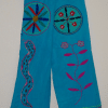 Shipibo Pants - Hand Made Embroidered Unique Shaman Pants queen of the forest apparel jungle trousers aya ceremonial clothes