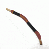 Suede Tepi Snuff Applicator rapé Queen of the Forest, Shaman tools, Ceremony, Snuff applicator