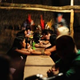 Kuntanawa Tribe 4 Kuntanawa Tribe family table kuntanwa indigenous people queen of the forest tibal family
