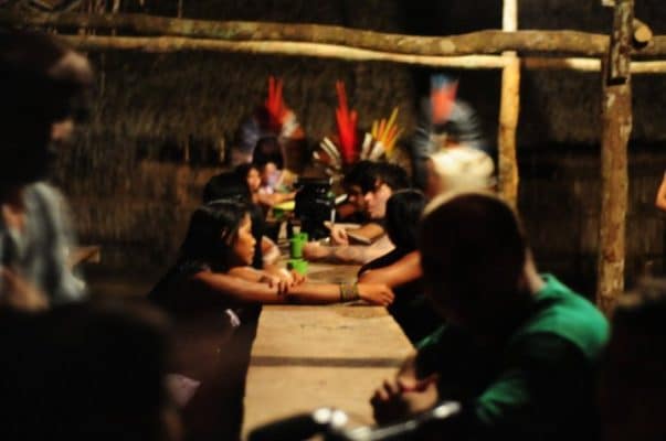 family table kuntanwa indigenous people queen of the forest tibal family