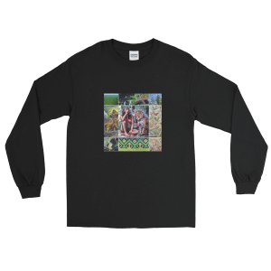Force of the Forest Warriors of the Amazon Black Long Sleeve shirt.queen of the forest apparel jungle indigenous
