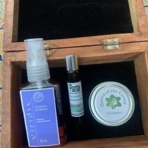 Vera's Medicine Box Bundle. Shaman Box, Self-Care, Vera's Natural Products, Queen of the Forest Herbal Snuff Rhape Cologne Sacred tobacco snuff