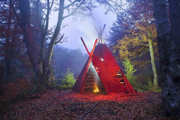 beautiful tipi queen of the forest natural living sacred space indigenous native medicine fire