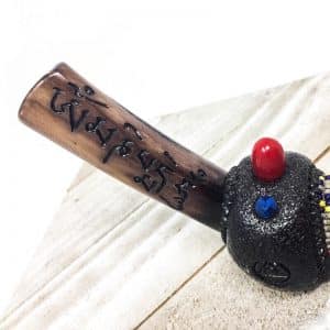 decorative tepi indigenous made snuff applicator rhape rapé sacred tobacco snuff shaman tools