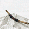 Tepi Snuff Applicator Rhape tool, rapé Queen of the Forest, Shaman tools, Ceremony, Snuff applicator