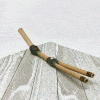 Double Tepi Snuff Applicator Rhape tool, rapé Queen of the Forest, Shaman tools, Ceremony, Snuff applicator