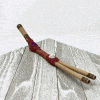 Double Tepi Snuff Applicator Rhape tool, rapé Queen of the Forest, Shaman tools, Ceremony, Snuff applicator
