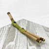 Double Tepi Snuff Applicator Rhape tool, rapé Queen of the Forest, Shaman tools, Ceremony, Snuff applicator