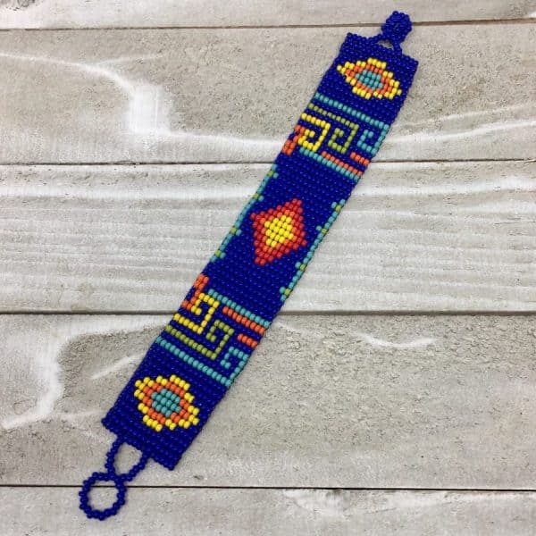 beaded bracelet Yananawa Beaded jewelry Queen of the Forest Ceremony shaman aya plant medicine