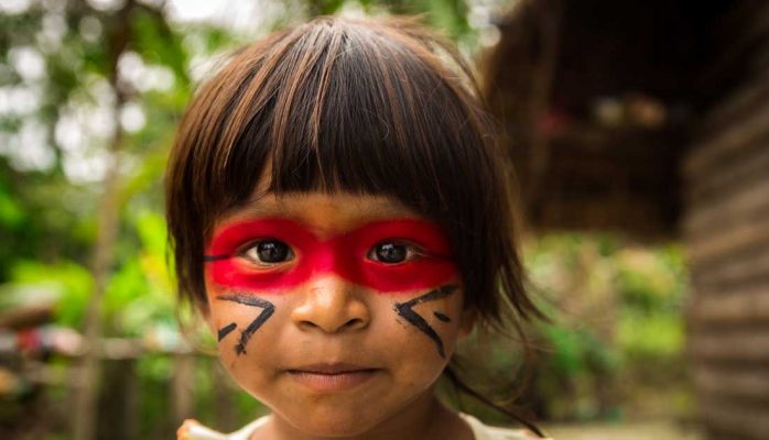 indigenous girl Everyday was day of the indian queen of the forest