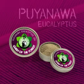 Eucalyptus Puyanawa Rapé in two Queen of the Forest tins