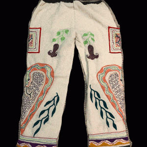 white shipibo shaman pants queen of the forest ceremony plant medicine