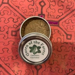 Caneleiro Kaxinawa' (New!!) Sacred Snuff, Rapé, Rhape, Sacred tobbaco Queen of the Forest hape