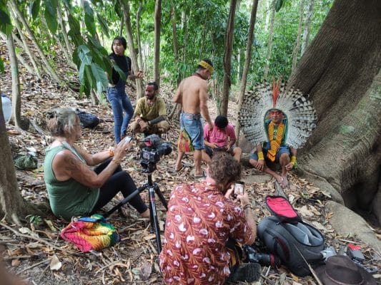 Chief, Queen of the Forest, Aya, Ceremony, Tribe, rapeh,