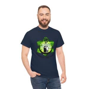 Unisex Heavy Cotton Tee, Queen of the Forest Logo T-shirt, Unisex, Shaman T-Shirt, Rhape Sacred Rapé Aya, Geometric T-shirt, Mens, Women's Shirt