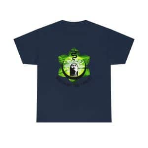 Unisex Heavy Cotton Tee, Queen of the Forest Logo T-shirt, Unisex, Shaman T-Shirt, Rhape Sacred Rapé Aya, Geometric T-shirt, Mens, Women's Shirt