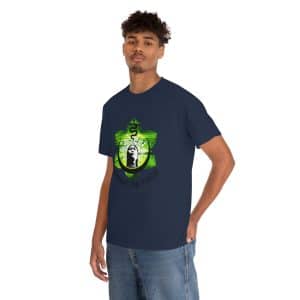Unisex Heavy Cotton Tee, Queen of the Forest Logo T-shirt, Unisex, Shaman T-Shirt, Rhape Rapé Aya, Geometric T-shirt, Mens, Women's Shirt