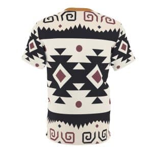 Incan Pattern Unisex Sew Tee Queen of the Forest T-shirt, Geometric T-shirt, Shaman, Ceremony, Aya, Indigenous design shirt, Mens Short sleeve,