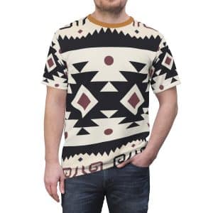 Incan Pattern Unisex Sew Tee Queen of the Forest T-shirt, Geometric T-shirt, Shaman, Ceremony, Aya, Indigenous design shirt, Mens Short sleeve, festival shirt