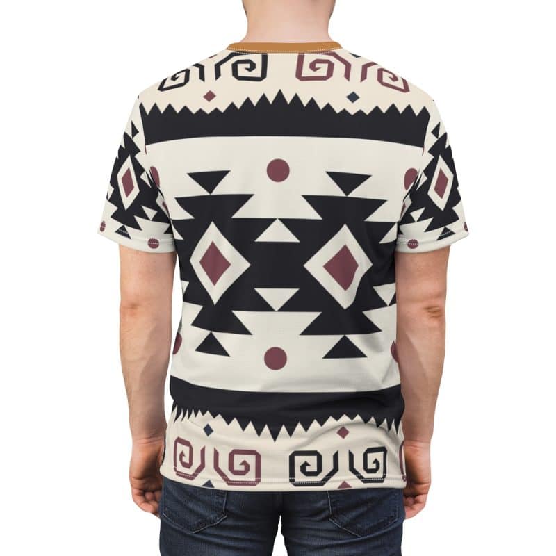 Incan Pattern Unisex AOP Cut & Sew Tee