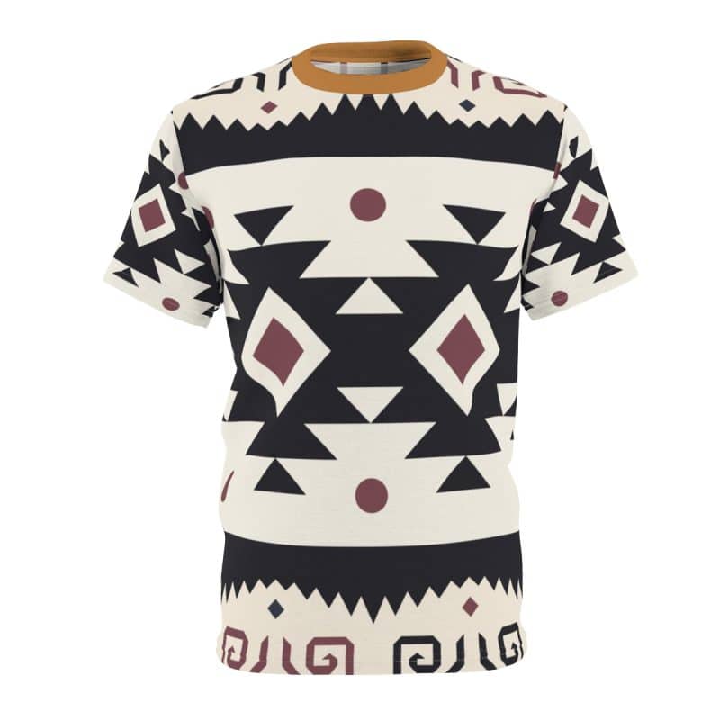 Incan Pattern Unisex AOP Cut & Sew Tee