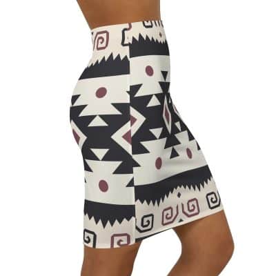 Medicine Goddess Women's Mini Skirt, Queen of the forest apparel, Shipibo, Medicine skirt, indigenous,