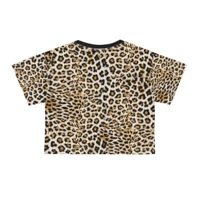 Black Colar Jaguar Girl T-Shirt