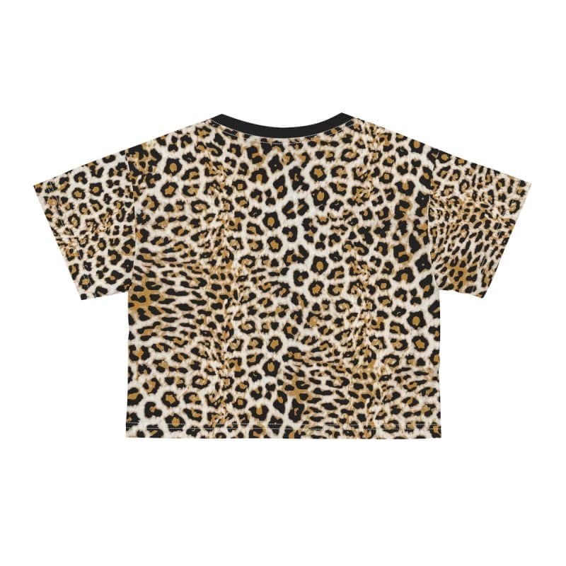 Black Colar Jaguar Girl T-Shirt