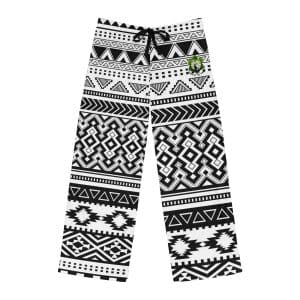 The Shaman's Pajama Pants, Queen of the Forest Apparel, Festival, Yoga, Mens Casual pants, Aya, Ceremony, Shipibo, Geometric Pattern, Drawstring pants, Mens Shaman