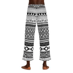 The Shaman's Pajama Pants, Queen of the Forest Apparel, Festival, Yoga, Mens Casual pants, Aya, Ceremony, Shipibo, Geometric Pattern,