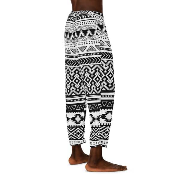 The Shaman's Pajama Pants, Queen of the Forest Apparel, Festival, Yoga, Mens Casual pants, Aya, Ceremony, Shipibo, Geometric Pattern, Aztec,