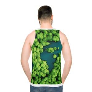 Unisex Amazon Forest Tank Top, Festival Clothing, Queen of the Forest Apparel, Jungle Tank top, Mens/Woman't Tank top, Sleeveless shirt.