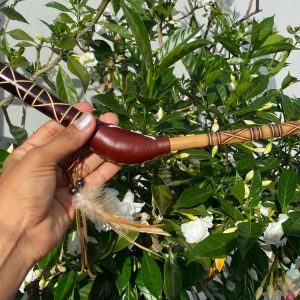 Tepi, Queen of the Forest applicator, Indigenous rhape tool, rapé,