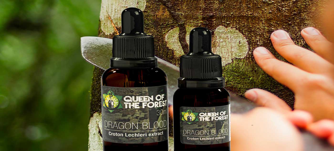 Amazonian herbal extract bottle