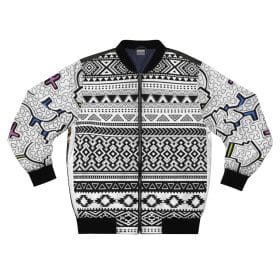 62179 12 Jaguar Medicine Men's AOP Bomber Jacket