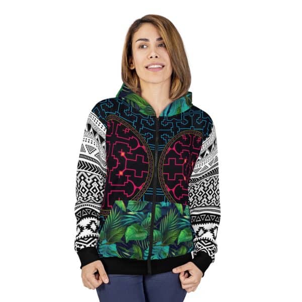 The Shaman Look AOP Unisex Zip Hoodie - Image 5