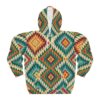19539406788 Amazonian Tribal Hoodie – Ancestral Art and Connection with Nature