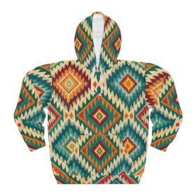 19539406788 Amazonian Tribal Hoodie – Ancestral Art and Connection with Nature