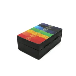 Sacred 7 Chakras Wooden Box – Elevate Your Energy &Amp; Protect Your Rapéh - Add Rapeh With A Discount! 10 Sacred 7 Chakras Wooden Box – Elevate Your Energy &Amp; Protect Your Rapéh - Add Rapeh With A Discount! Sacred 7 Chakras Wooden Box – Elevate Your Energy & Protect Your Rapéh - Add Rapeh with a Discount! - Image 3