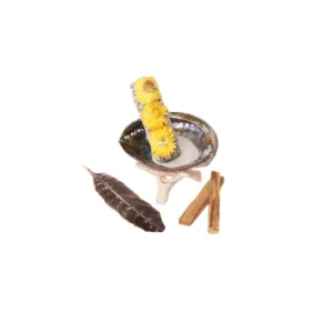 Yellow Floral Wand, Palo Santo Wand, Mini Cleaning Kit 8 Yellow Floral Wand, Palo Santo Wand, Mini Cleaning Kit Yellow Floral Wand, Palo Santo Wand, Mini Cleaning Kit - Image 3
