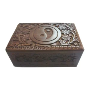 Jewelry Box, Shaman Box, Yin Yang Box Sacres Storage