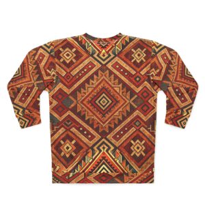 Alternative view of Tribal Roots Ancestral Hoodie – Connect with Indigenous Wisdom