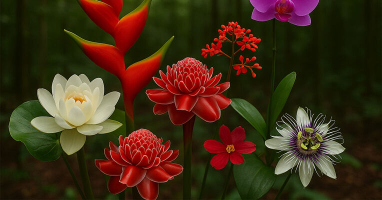 The Most Exotic Flowers of the Amazon
