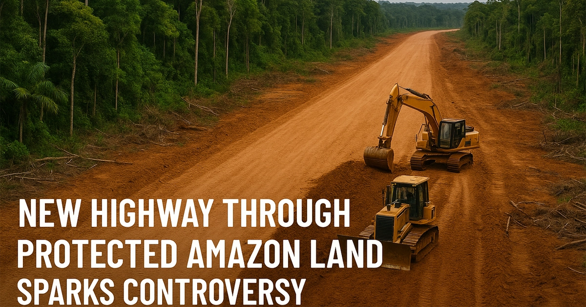 New Highway Through Protected Amazon Land Sparks Controversy