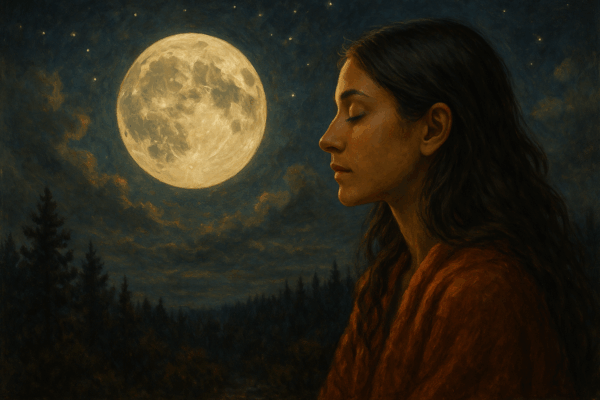ChatGPT Image 2 de jun. de 2025 12 50 29 The Medicine of the Moon: Lunar Cycles in Indigenous and Ceremonial Traditions