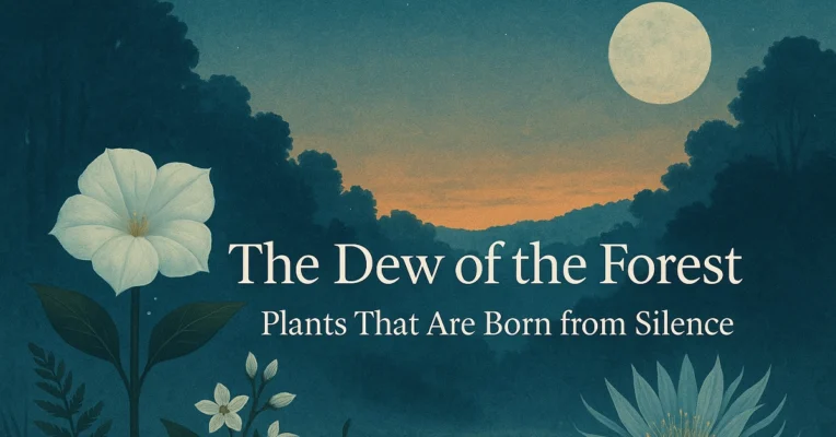 The Dew of the forest The Dew of the Forest: Plants That Are Born from Silence