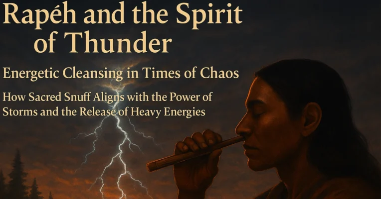 hapeh trovao wordpress tam Rapéh and the Spirit of Thunder: Energetic Cleansing in Times of Chaos