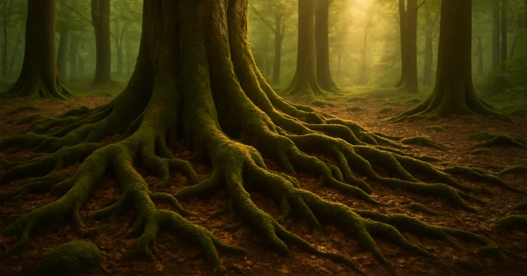 raizes arvores wordpress The Whispering Roots: The Spiritual Wisdom of Forest Trees