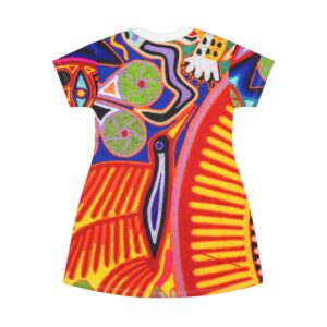 Alternative view of Central Sun – T-Shirt Dress